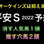 【競馬予想】 平安ステークス 2022 予想
