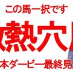 【日本ダービー2022】穴馬予想家渾身の激アツ注目馬と人気馬の最有力候補の2頭に絞って公開します。