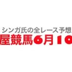 6月10日名古屋競馬【全レース予想】ムーンストーンオープン2022