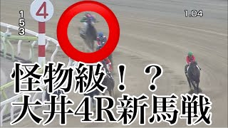 6/27 大井4R 2歳新馬 レース映像【シテイタイケツ】