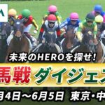 【新馬戦ダイジェスト】6月4日•5日（東京•中京）| JRA公式