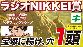 ラジオNIKKEI賞 2022 【予想】宝塚記念に続け！先週ヒシイグアスに匹敵する「★あの馬」でいざ勝負！