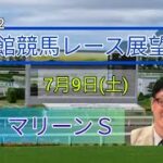 【函館競馬】2022中央競馬レース展望🏇～マリーンステークス