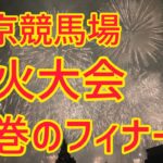 東京競馬場 花火大会 日本最大級 フィナーレは圧巻 ローリングストーンズ60周年  14000発の花火
