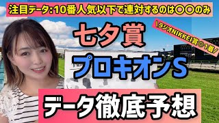 【七夕賞・プロキオンS2022】過去10年全部万馬券！荒れる夏のハンデ重賞！