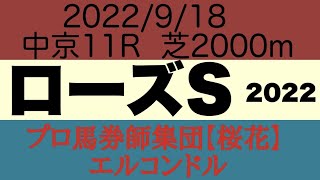 プロ馬券師集団桜花のエルコンドル氏ローズステークス2022予想！！