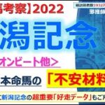 【新潟記念2022 有力馬考察】ヒートオンビート他 人気馬5頭を徹底考察！