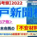【神戸新聞杯2022 有力馬考察】プラダリア他 人気馬5頭を徹底考察！