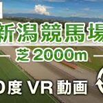 【360度VR動画】新潟競馬場 芝2000m | JRA公式