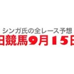 9月15日園田競馬【全レース予想】西日本ダービー2022