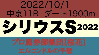プロ馬券師集団桜花のエルコンドル氏シリウスステークス2022予想！！
