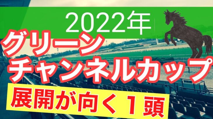 【グリーンチャンネルカップ2022】競馬予想　展開が絶好に向く１頭！