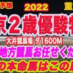 【 東京2歳優駿牝馬2022 予想 】今年最後の地方競馬予想！大晦日の大一番！注目の本命馬は？