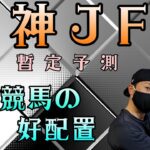 【阪神JF2022】12月11日（日）阪神競馬の出馬表からの騎手、厩舎の好配置発表。暫定予測は11Rの阪神JF（G1）です。