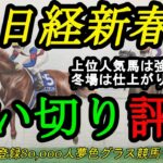 【最終追い切り評価】2023日経新春杯全頭！ハンデ戦だが、上位人気想定馬は状態良さそう？