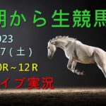 【中央競馬】 朝から生競馬　ライブ配信　（中山→中京）Horse Racing Commentary
