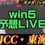 WIN5予想LIVE🔥(AJCC・東海S)