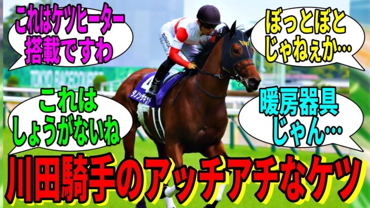 【競馬の反応集】「川田騎手のケツがめちゃくちゃ熱い？」に対する視聴者の反応集