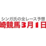 3月1日川崎競馬【全レース予想】エンプレス杯2023