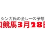 3月28日高知競馬【全レース予想】室津川特別2023